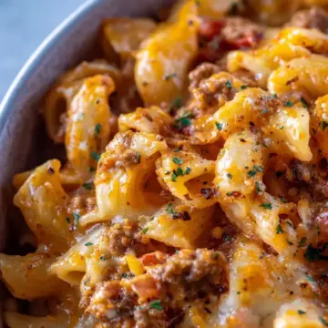 Cheeseburger Pasta