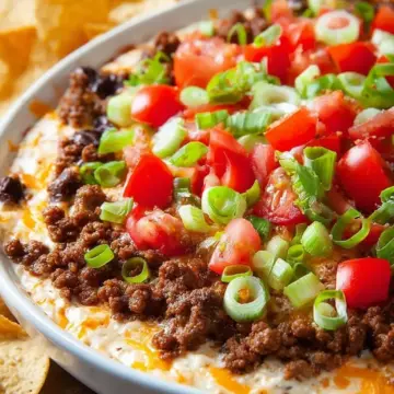 Ground Beef Taco Dip