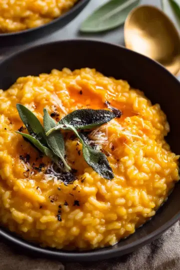 Creamy Baked Pumpkin Risotto