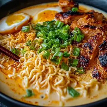 Fiery Chicken Ramen A Simple Spicy Creamy Recipe