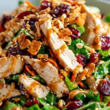 Asian Chicken Cranberry Salad