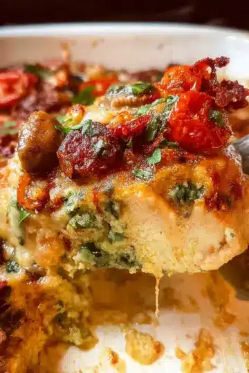 Tuscan Chicken Casserole