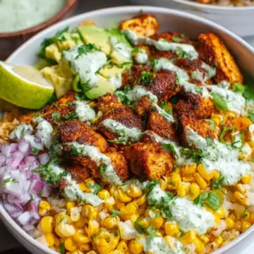 Street Corn Chicken Bowls