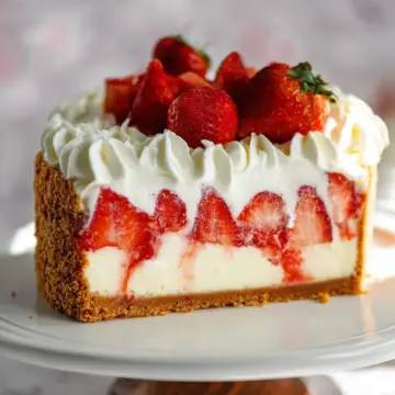 Strawberry Shortcake Cheesecake