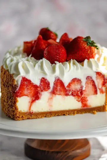 Strawberry Shortcake Cheesecake