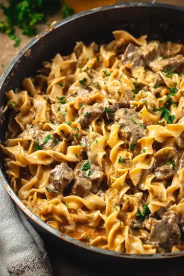 Beef Stroganoff