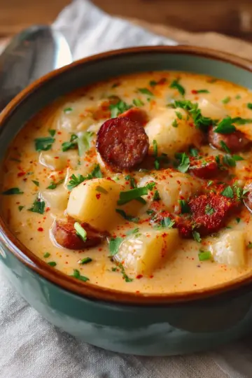 Creamy Cajun Potato Soup