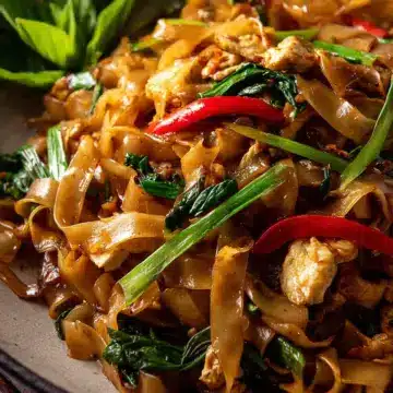 Thai Drunken Noodles (Pad Kee Mao)