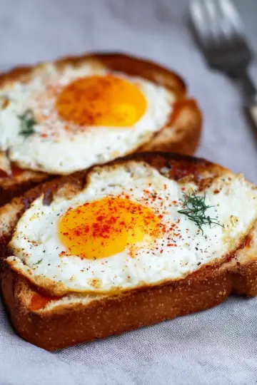 Air Fryer Egg Toast