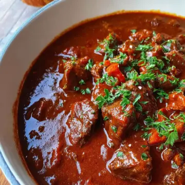 Authentic German Goulash (Rindergulasch)