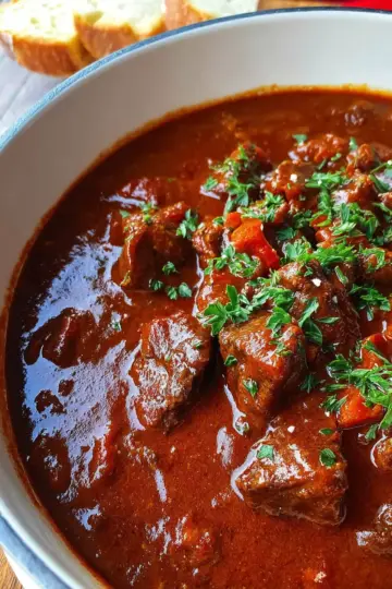 Authentic German Goulash (Rindergulasch)