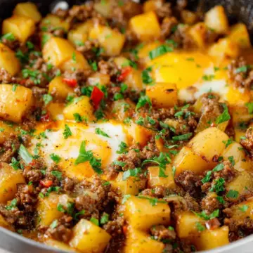 Beef and Potatoes Skillet