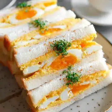 Japanese Egg Sandwich (Tamago Sando)