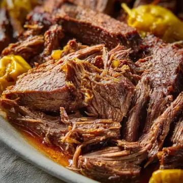 Mississippi Roast (Slow Cooker Pepperoncini Pot Roast)