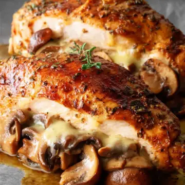 How to Make Mushroom Stuffed Chicken Breast
