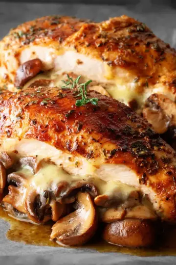 How to Make Mushroom Stuffed Chicken Breast