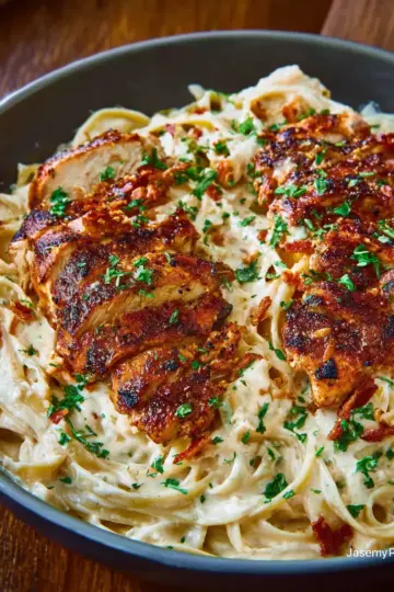 Creamy Garlic Parmesan Chicken Pasta Recipe