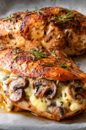 How to Make Mushroom Stuffed Chicken Breast