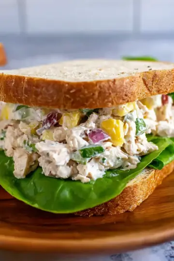 Hawaiian Chicken Salad - for Sandwiches and Lettuce Wraps!