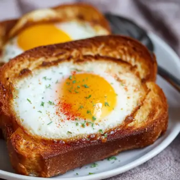 Air Fryer Egg Toast