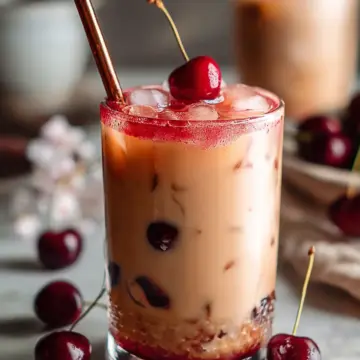 Cherry Earl Grey Milk Tea