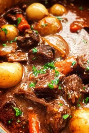 Beef Bourguignon (Julia Child Recipe)