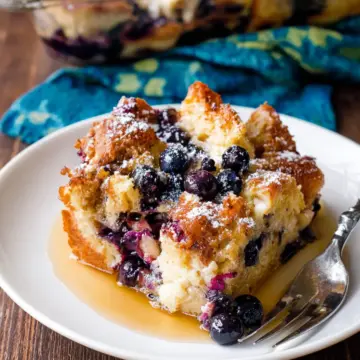 Blueberry French Toast Casserole