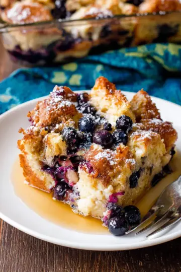 Blueberry French Toast Casserole