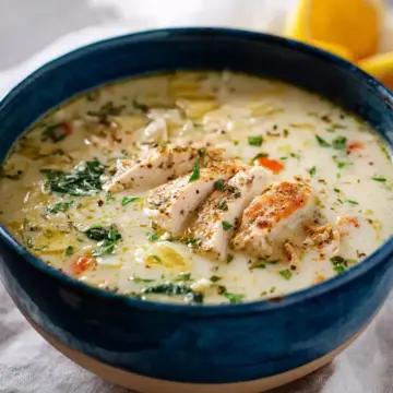Lemon Chicken Soup (Avgolemono)