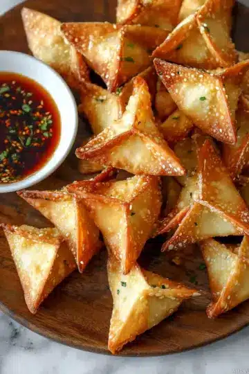 Air Fryer Cream Cheese Wontons