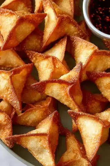 Air Fryer Cream Cheese Wontons