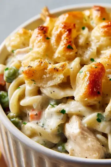 Chicken Potpie Pasta