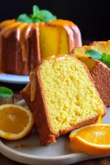 Orange Pound Cake
