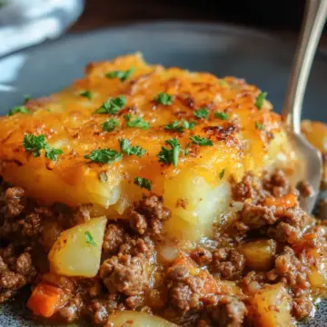 Hobo Casserole Rustic Ground Beef and Potato Bake