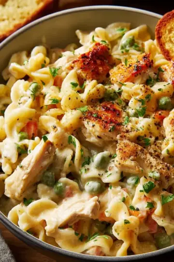 Chicken Potpie Pasta